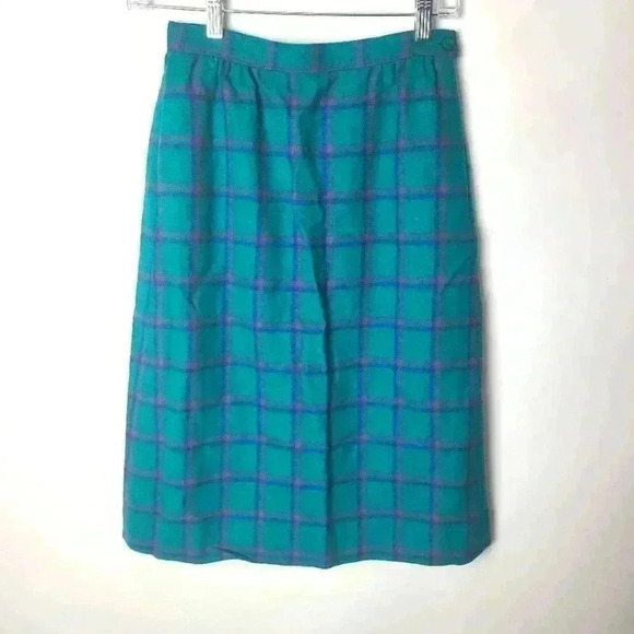 Pendleton Dresses & Skirts - Vintage Pendleton Plaid Skirt - 6
